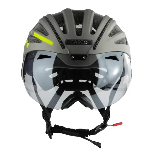 Casco SPEEDairo Aero Firefly Velohelm - silber schwarz