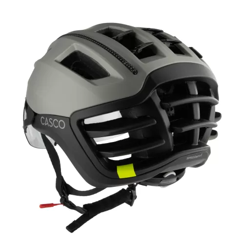 Casco SPEEDairo Aero Firefly Velohelm - silber schwarz
