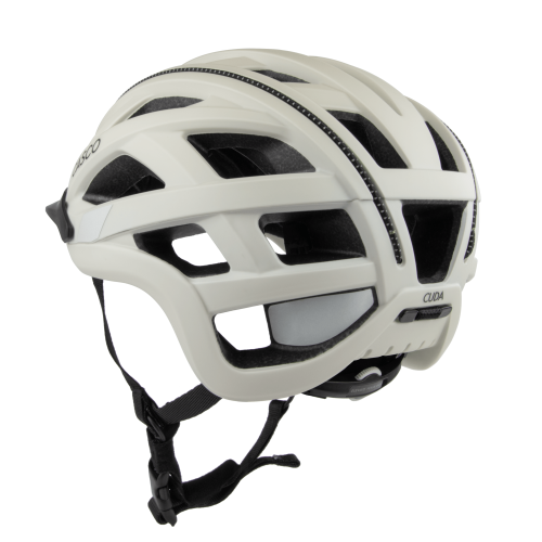 Preview: Casco CUDA Prime Silk Velohelm - seidenweiss
