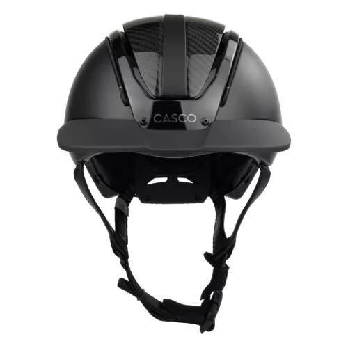 Casco DUELL one Carbon Reithelm - black