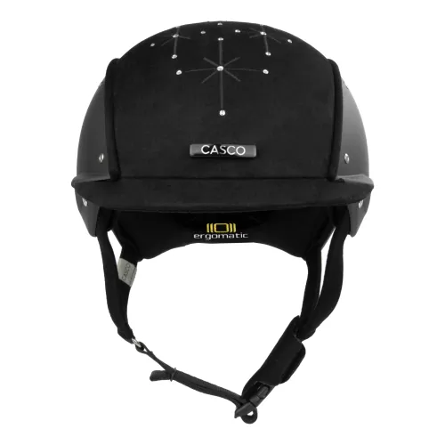 Casco APART Brillant Reithelm - black