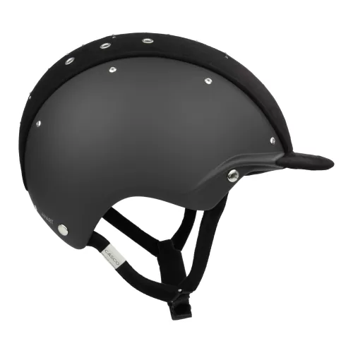 Casco APART Brillant Reithelm - black