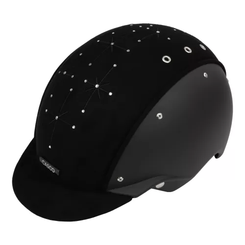 Casco APART Brillant Reithelm - black