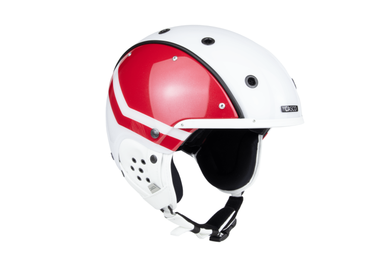 Preview: Casco SP-3 Spectre Ruby Skihelm - weiss-rot