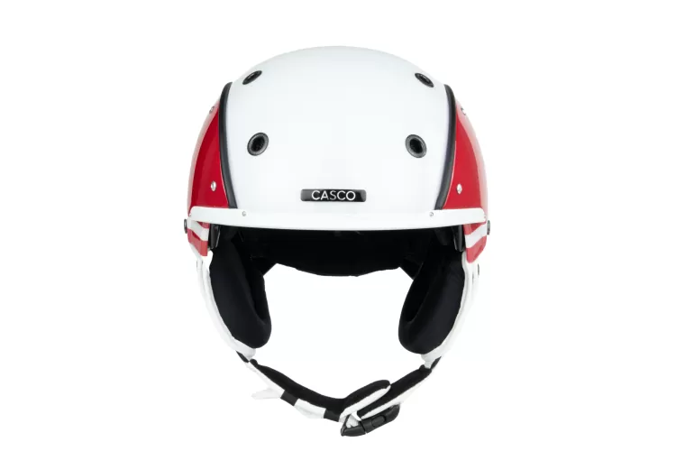 Casco SP-3 Spectre Ruby Skihelm - weiss-rot