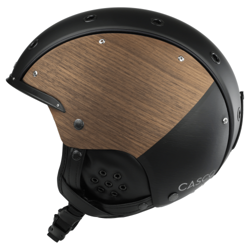 Preview: Casco SP-3 Split Fumed Velohelmet - black precious wood