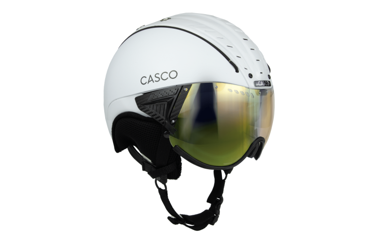 Preview: Casco SP-2 Carbonic Prime Structure Skihelm - white