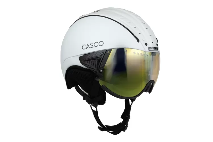 Casco SP-2 Carbonic Prime Structure Skihelm - white