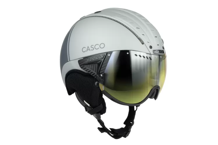 Casco SP-2 Carbonic Fragment Skihelm - platinum