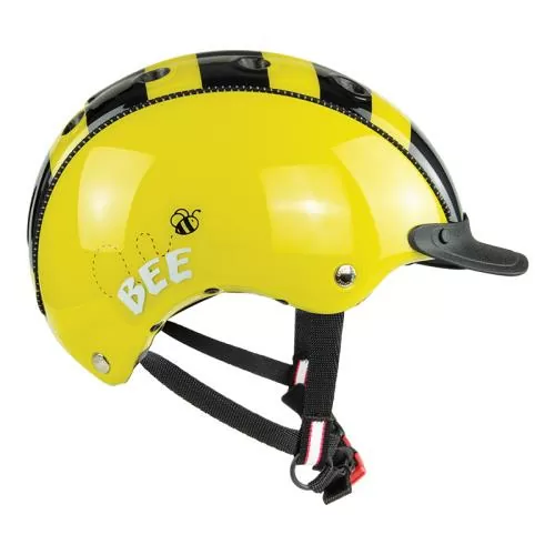 Casco MINI2 Velohelm - gelb, schwarz