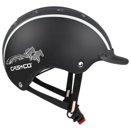 Casco Choice Kinder Reithelm - schwarz matt