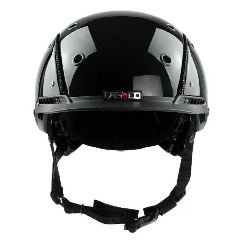 Casco Champ-3 Plus Reithelm - schwarz glanz