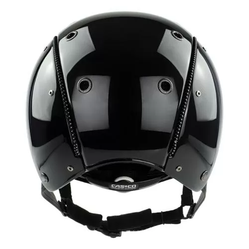 Casco Champ-3 Plus Reithelm - schwarz glanz
