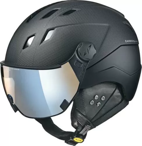 CP Skihelm CORAO - carbon soft touch/black soft touch