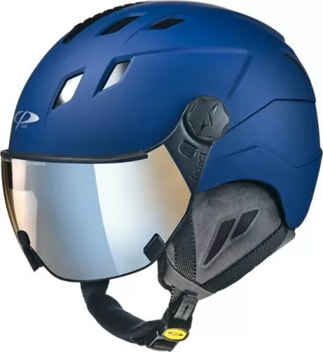 CP Skihelm CORAO - maritime blue soft touch