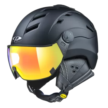 CP Ski Helmet CAMURAI - Black Soft Touch