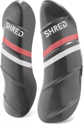 SHRED. SHIN GUARDS SKI RACE PROTECTION - grey/rust