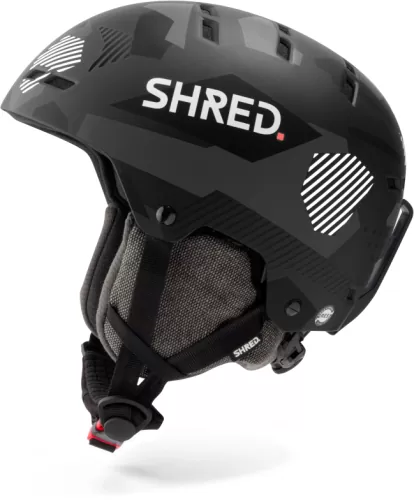 SHRED. TOTALITY NOSHOCK SNOW HELMETS - shades of grey