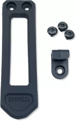 SHRED. BASHER GOGGLE CLIP KIT GEN-2 HELMET ACCESSORIES - black