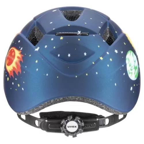 Uvex Velohelm Kids Kid 2 CC - Dark Blue Rocket Mat