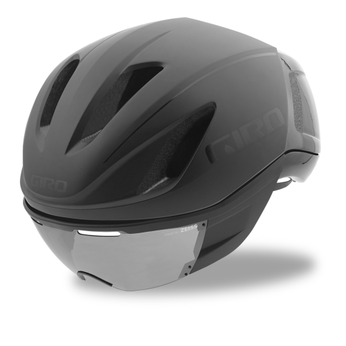 Preview: Giro Vanquish MIPS Velohelm mit Visier - matte black/gloss black