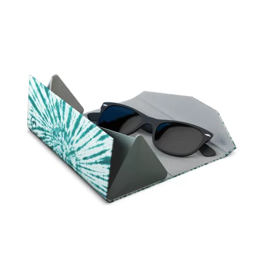 Gogglesoc Tie Dye Swirl Sunnycase BLAU
