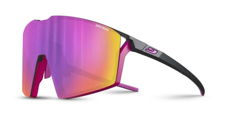 Julbo Sportbrille Edge - Schwarz-Rosa, Rosa