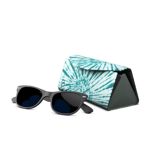 Gogglesoc Tie Dye Swirl Sunnycase BLAU