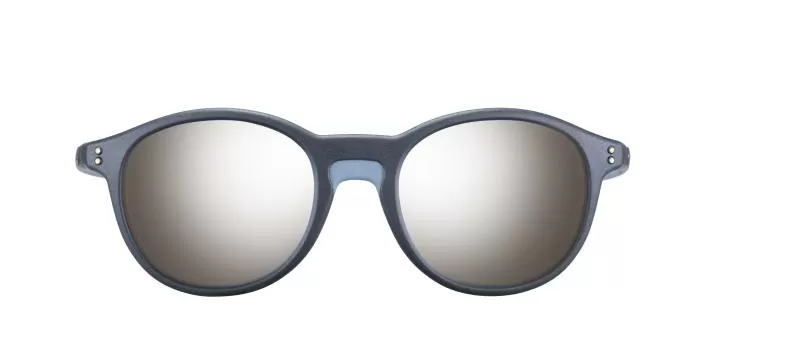 Julbo Sportbrille Flash - Dunkelgrau-Blau, Flash Silber