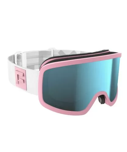 Flaxta Skibrille Solid - dull pink