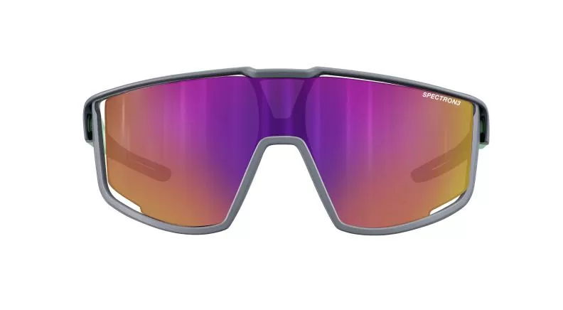 Julbo Sportbrille Fury S - Grau-Minze, Rosa Flash