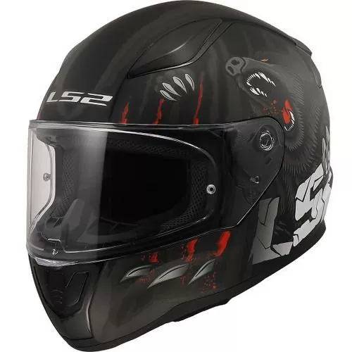 LS2 FF353 Rapid 2 Claw Helmet - black