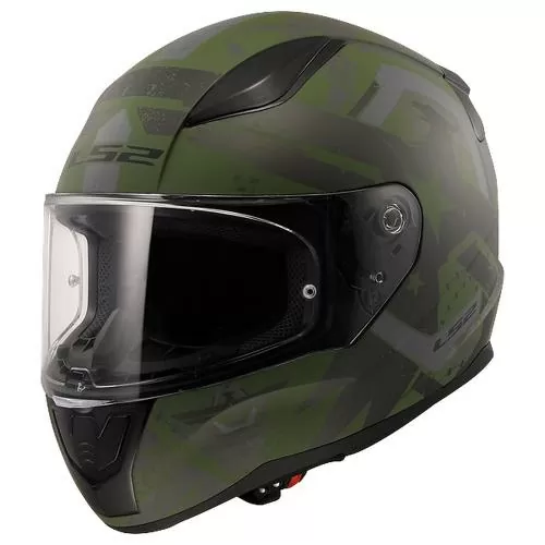 LS2 FF353 Rapid 2 Thunderbirds Helmet - matt military