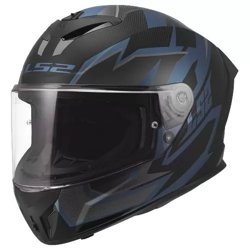 LS2 FF820 Rapid 3 XTREM Helmet - matt blue petrol