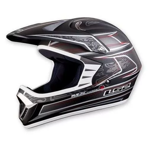LS2 MX426 Airforce 2 Helmet - matt schwarz