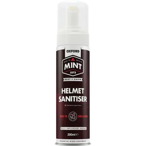 Oxford Mint Helmet Sanitiser Foam 200ml - 