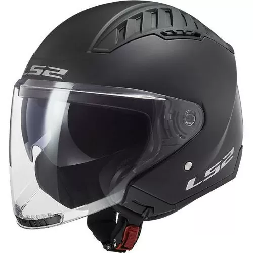 LS2 OF600 Copter Solid Helmet - matt black
