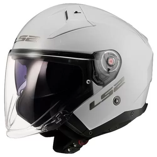 LS2 OF603 Infinity 2 Solid Helmet - white