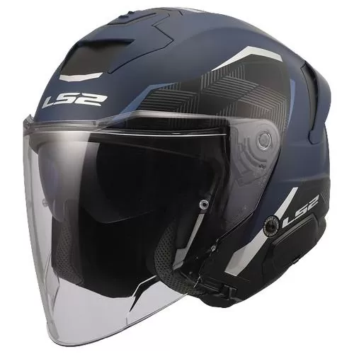 LS2 OF618 Verso 2 Air Helmet - navy blue