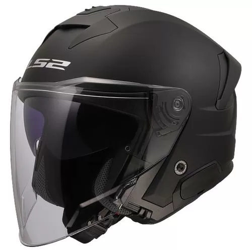 LS2 OF618 Verso 2 Solid Helmet - matt black