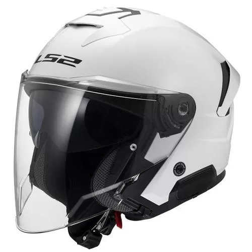 LS2 OF618 Verso 2 Solid Helmet - white