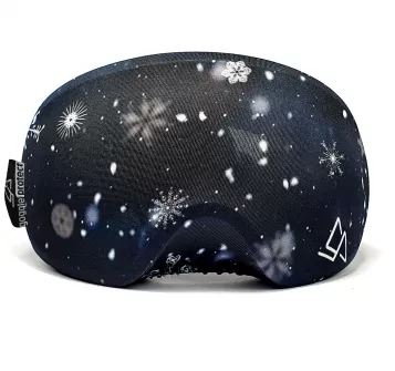 Goggle Protect Skibrillen Cover - Snowflakes