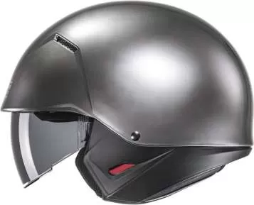 HJC i 20 Open Face Helmet - Hyper Silver