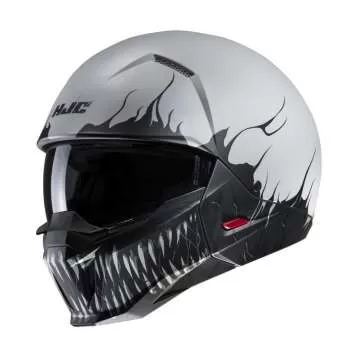 HJC i 20 Open Face Helmet - SCRAW MC-10SF