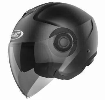HJC i 40 Open Face Helmet - Semi Flat Black