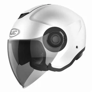 HJC i 40 Open Face Helmet - Semi Flat White