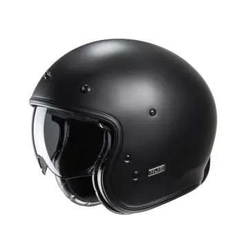 HJC V 31 Open Face Helmet - Semi Flat Black