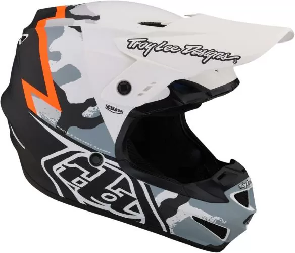 Troy Lee Designs GP Helmet - Volt Camo white
