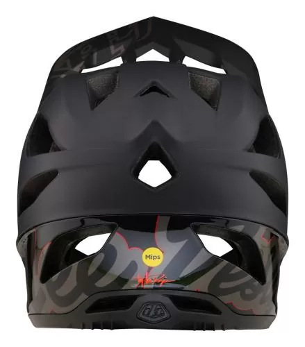 Troy Lee Designs Stage Helmet - Signature schwarz