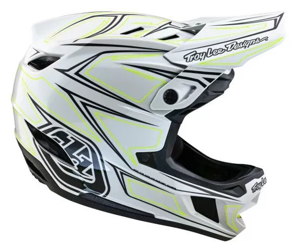 Troy Lee Designs D4 Composite Helmet - Pinned grey
